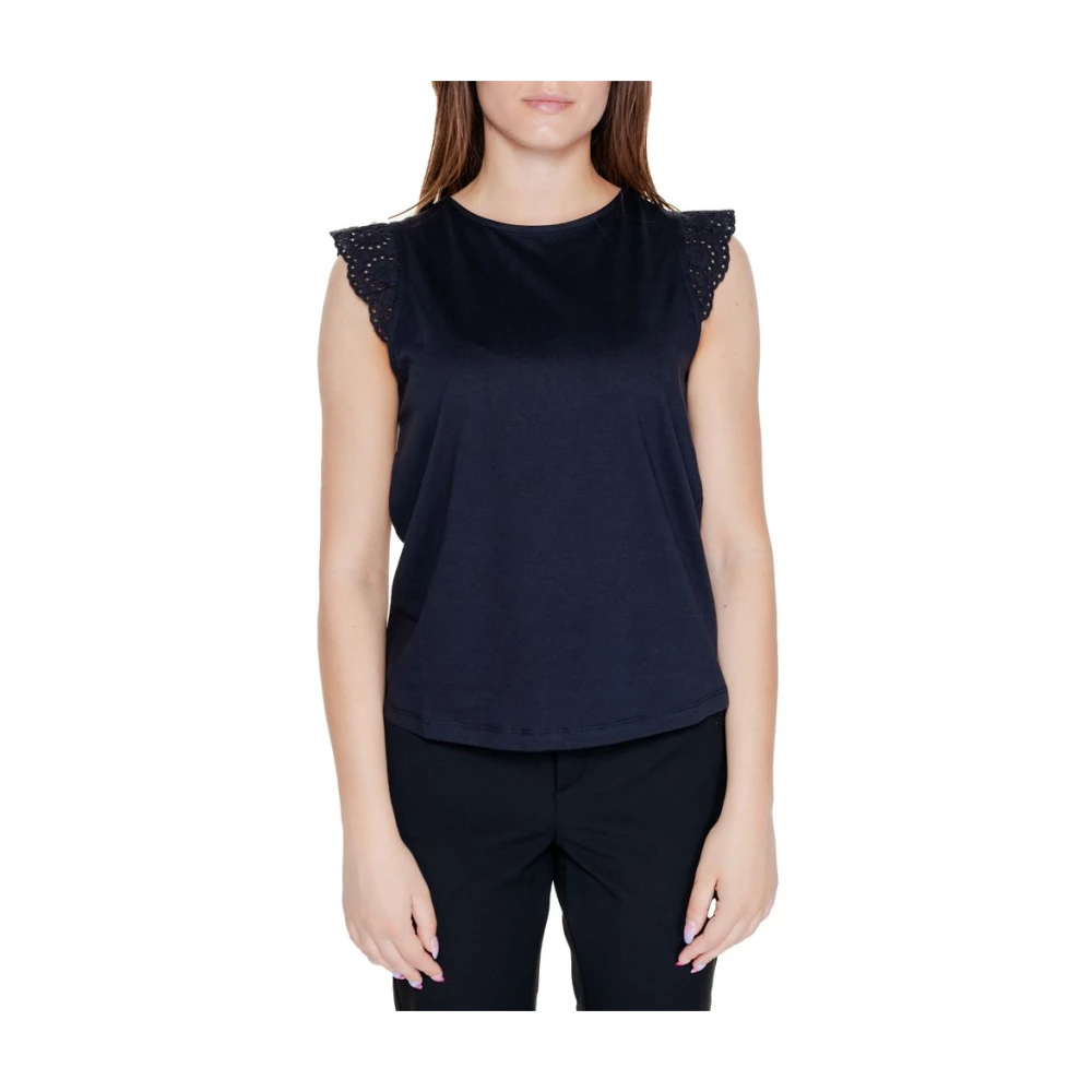 Vero Moda Zwarte damesshirt Blue Dames