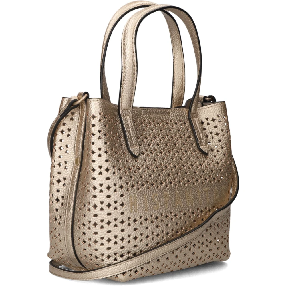 Hispanitas Gouden Leren Dames Handtassen Bv253971 Yellow Dames