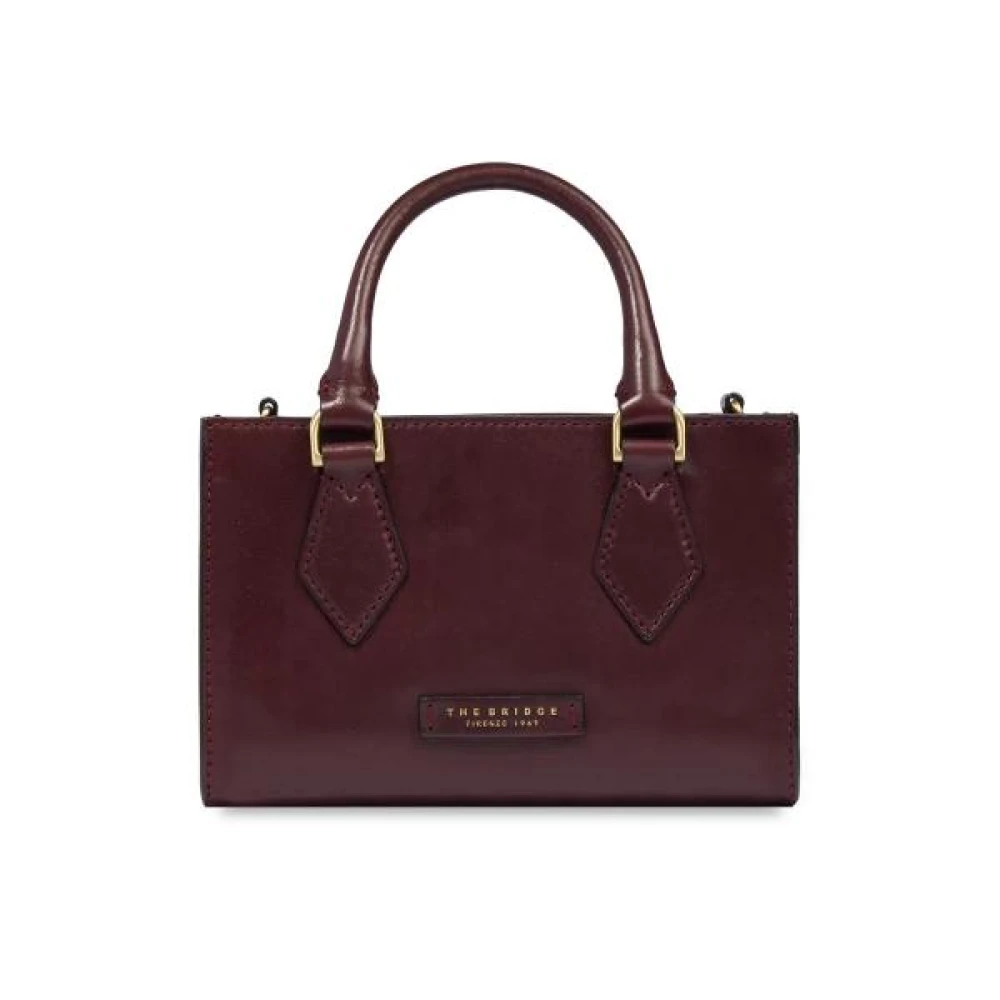 The Bridge Women's Brown Shopping Bags, One Size, Ida Mosto Square Bag