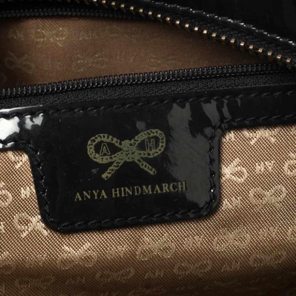 Anya Hindmarch Pre-owned Leather handbags Black Dames