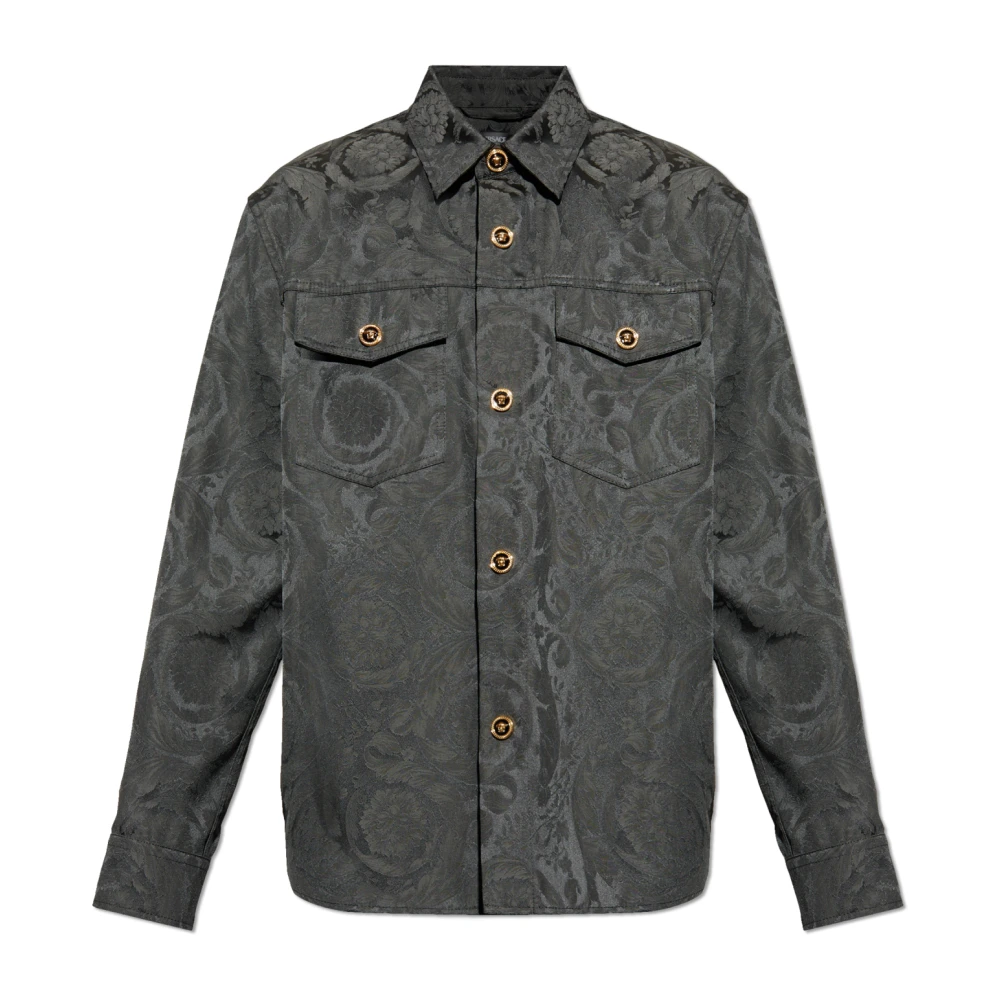 Versace Herren Grau Jacken, 2XLgröße: