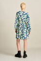 robe-bleue-multicolore-lys