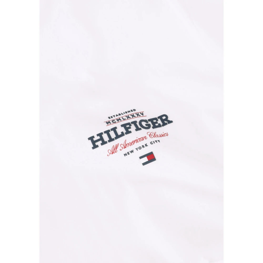 Tommy Hilfiger Heren Polo & T-shirts Monotype Tee White Heren