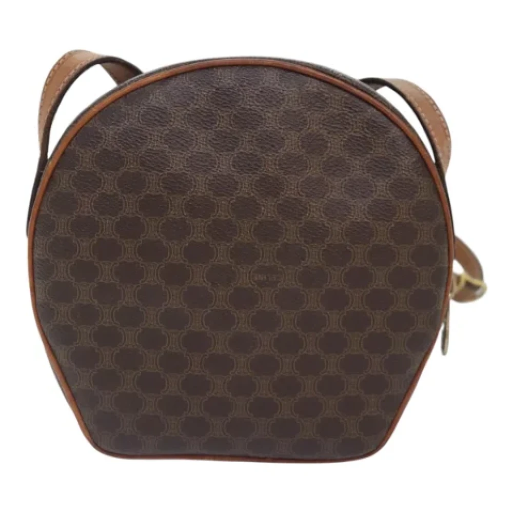 Celine Vintage Pre-owned Leather celine-bags Brown Dames