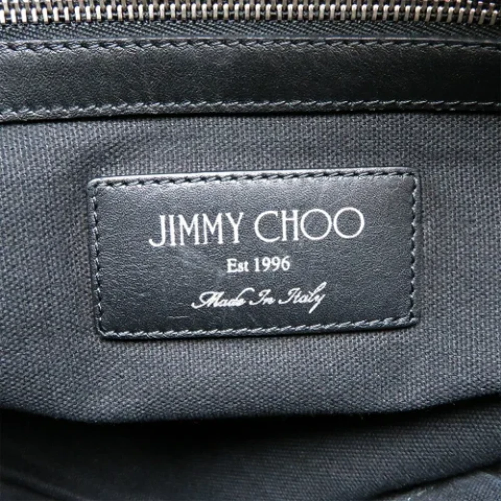 Jimmy Choo Pre-owned Fabric clutches Black Dames