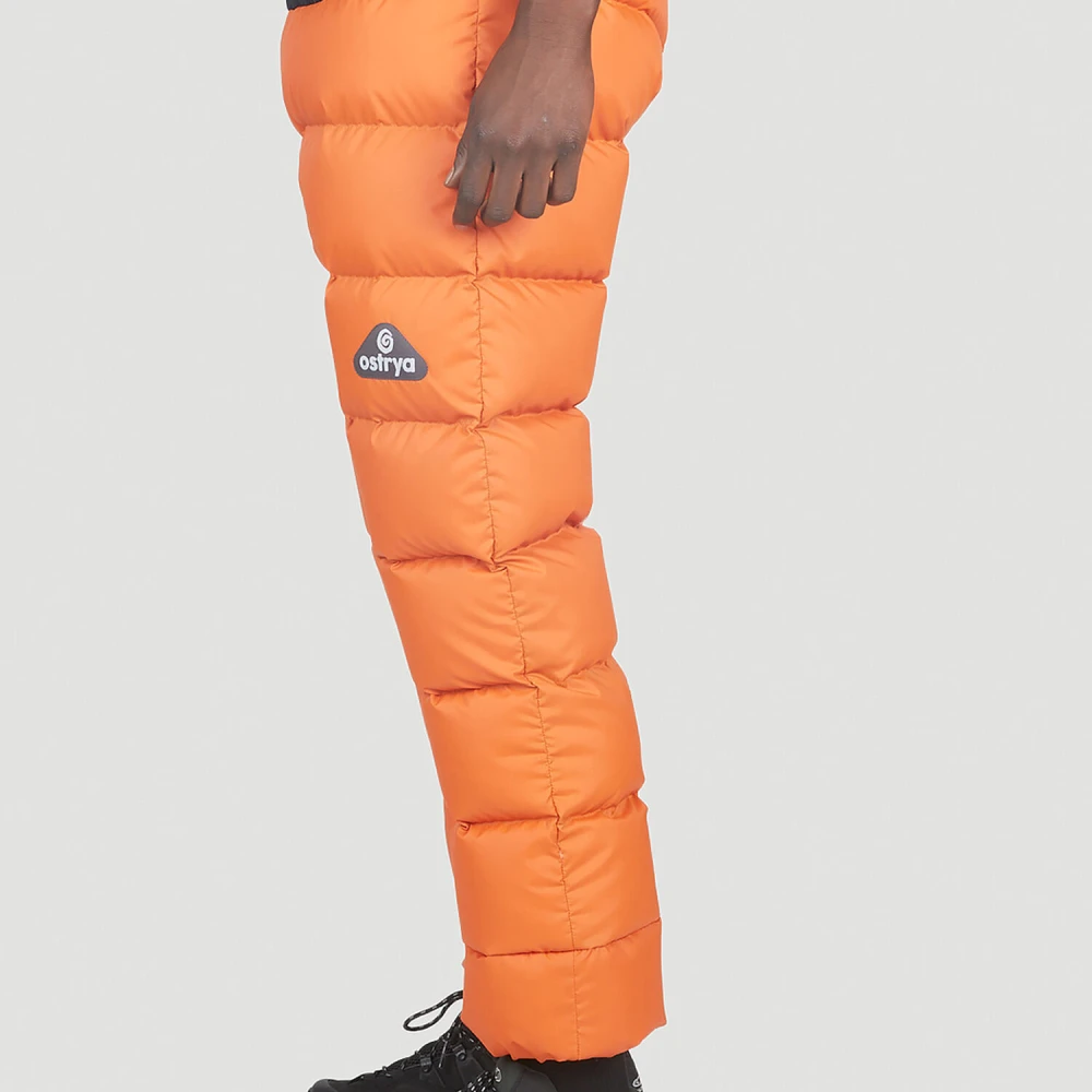 Ostrya Gewatteerde Ski Broek Orange Heren
