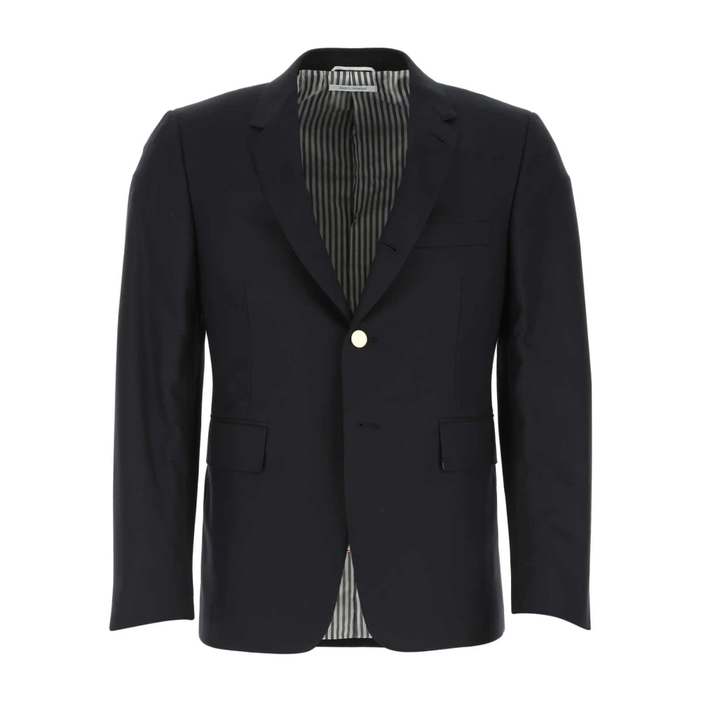 Thom Browne Midnight Blue Twill Blazer Blue Heren
