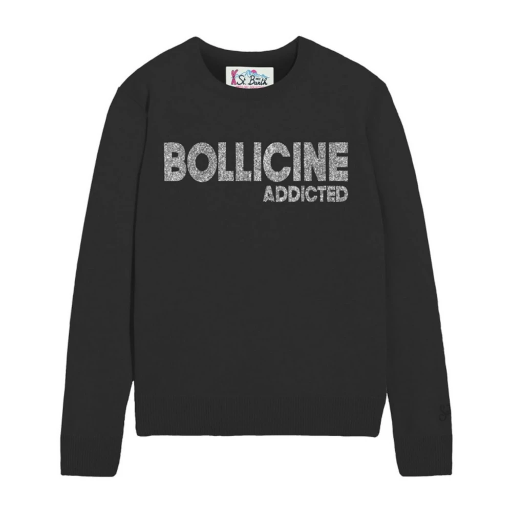 MC2 Saint Barth Zwarte Sweaters voor Mannen Black Dames