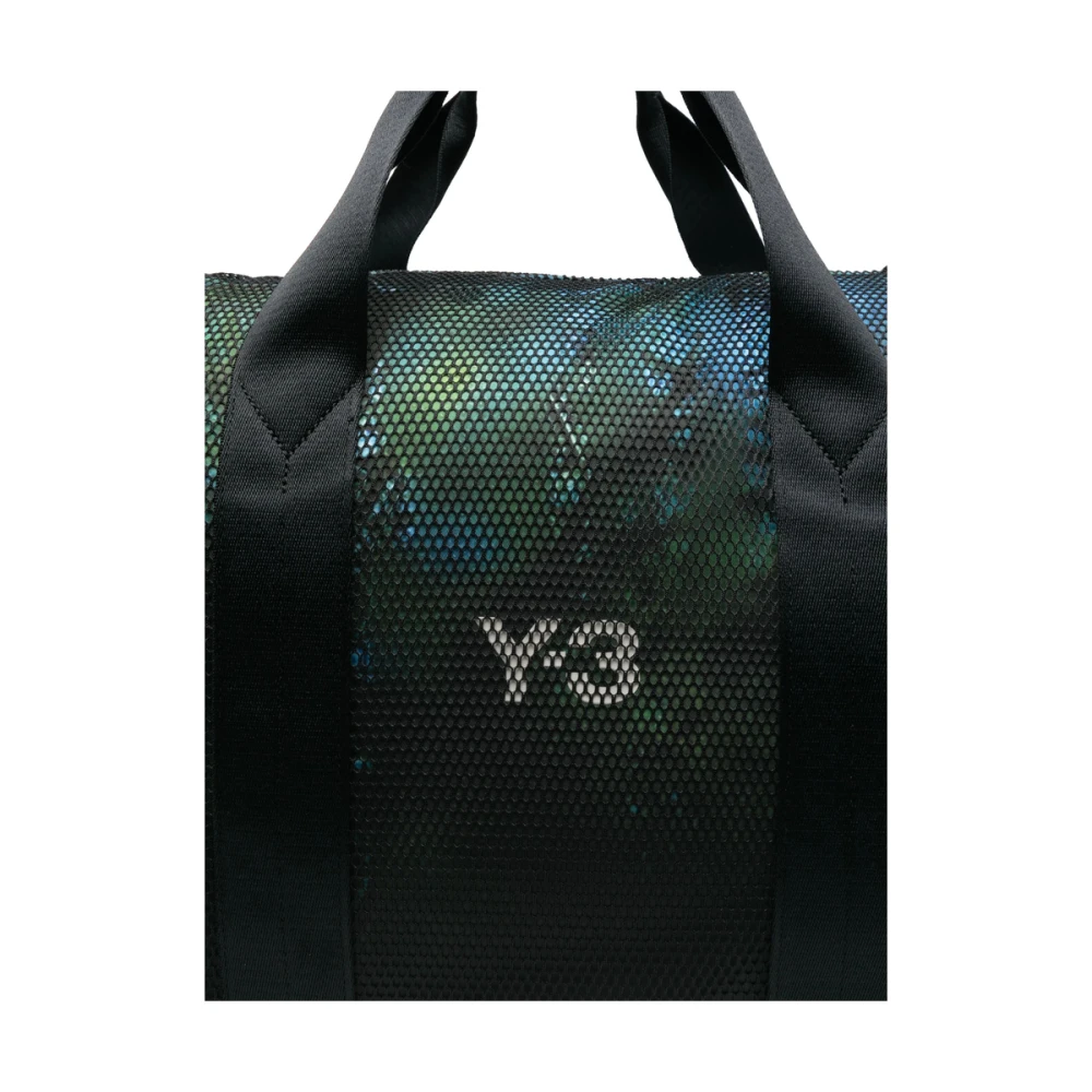 Y-3 Zwarte Reistas met Twee Handvatten Black Heren