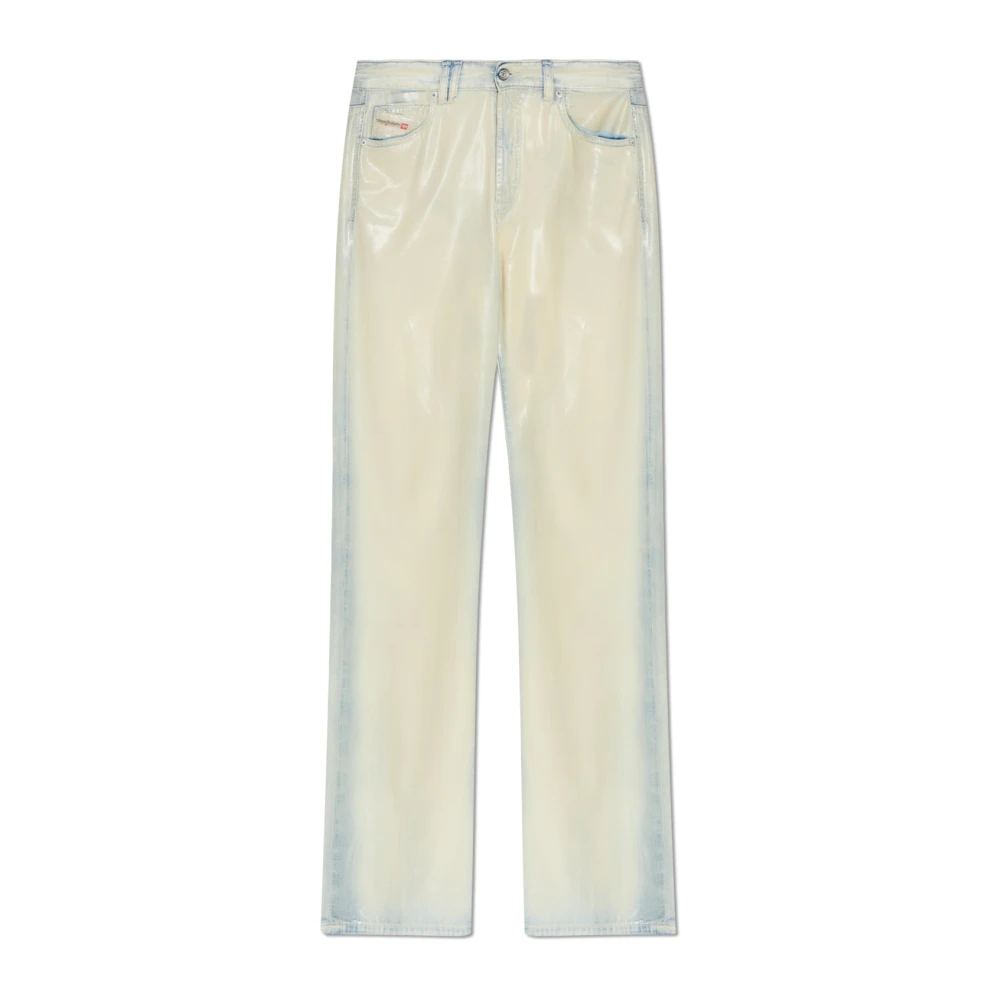 Diesel Vrouw Beige Jeans Dames, W30 L32, Denim, 1971 D-Sent-Fsi Broek