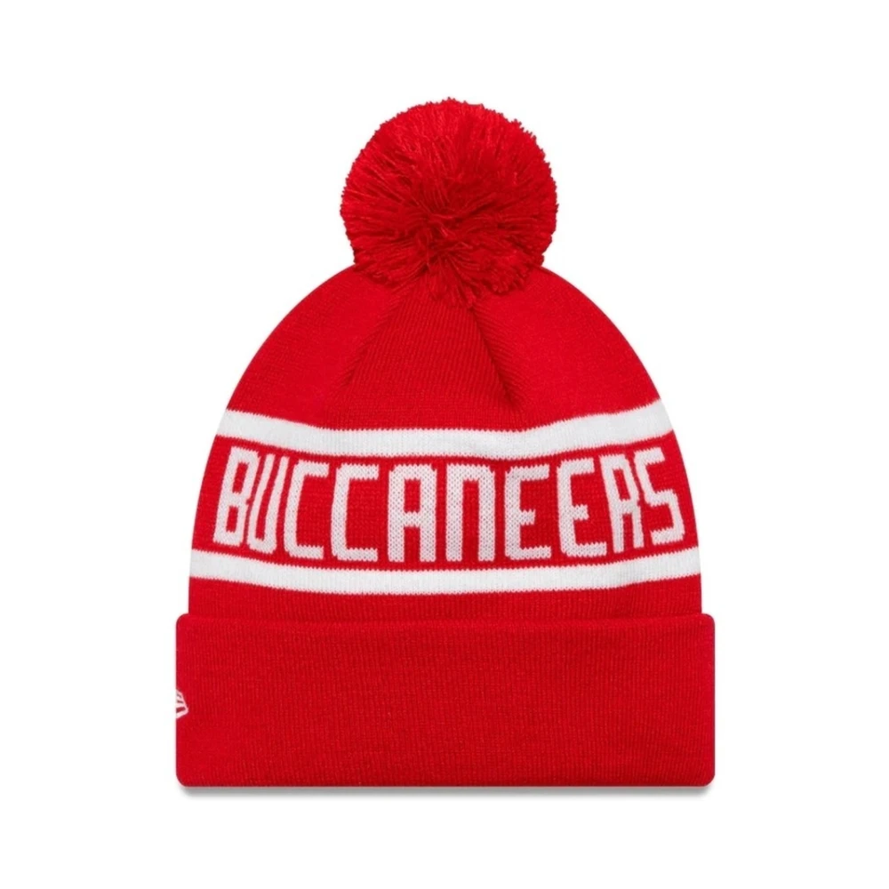 new era Rode Buccaneers NFL Beanie Muts Red Unisex