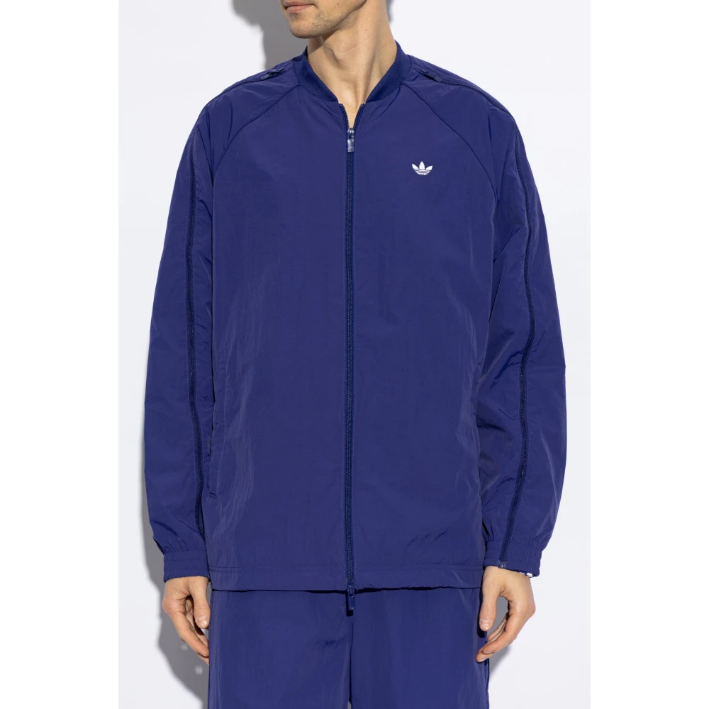 adidas Originals Lichtgewicht jas met logo Blue Heren