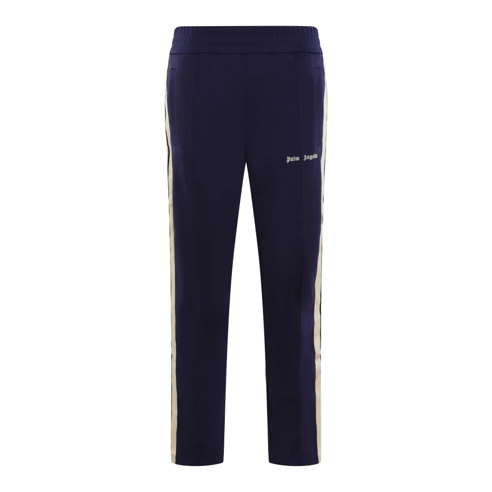 Palm Angels Men's Blue Classic Logo Track Trousers