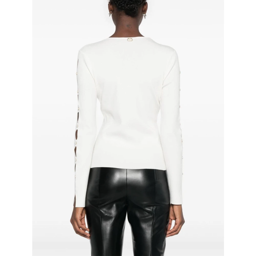 Twinset Chic Sweater Set White Dames