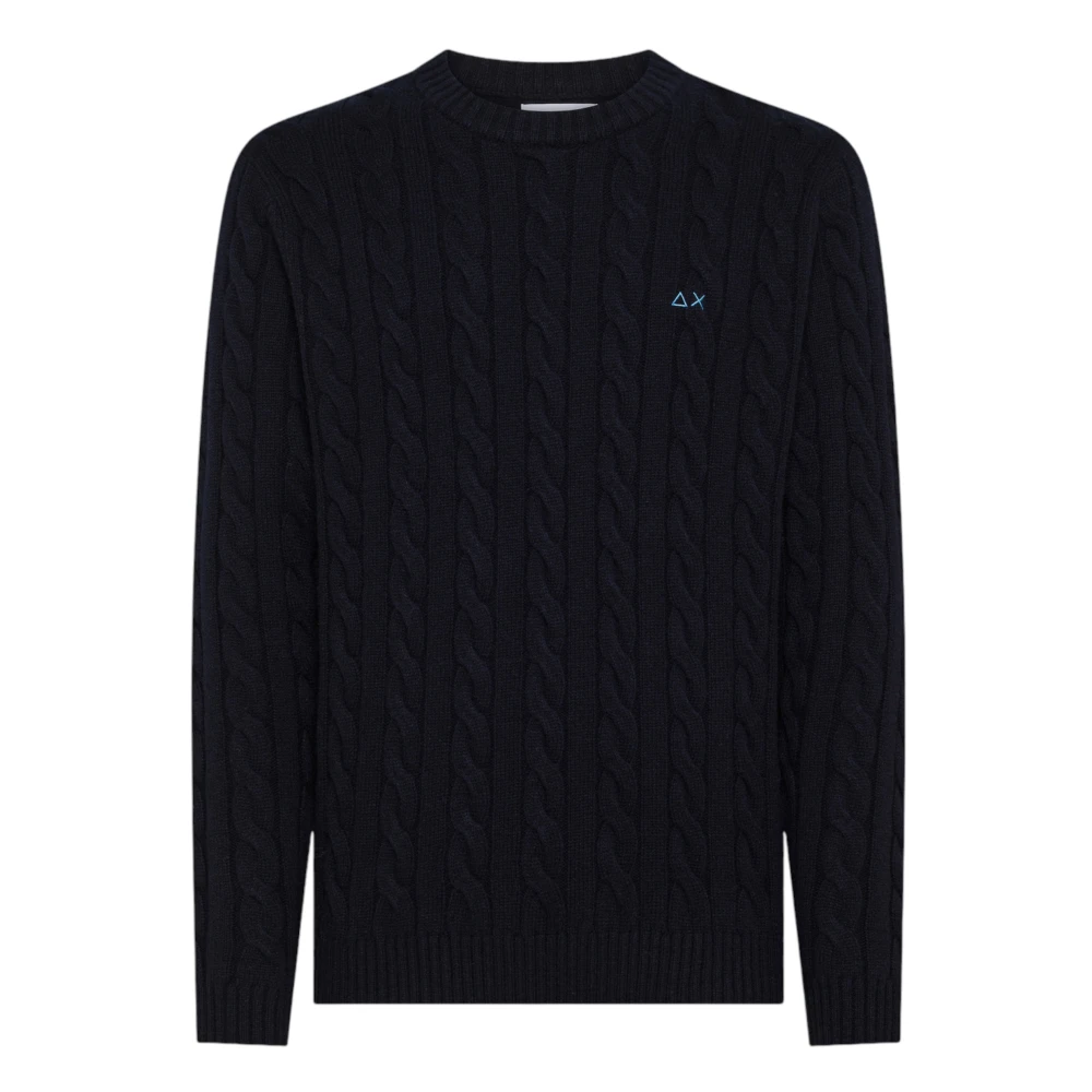 Sun68 Hombre Azul - Sweatshirts & Hoodies - Knitwear - L - Sweatshirts & Hoodies