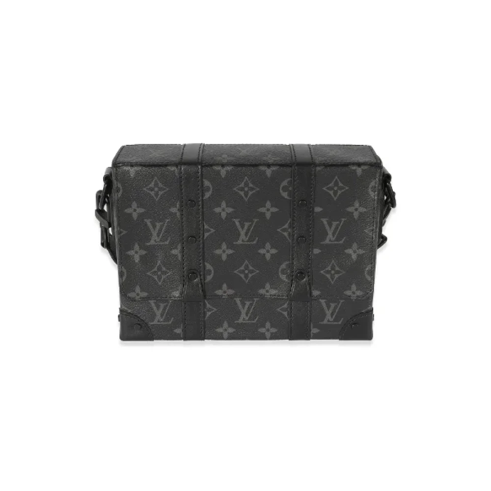 Louis Vuitton Vintage Pre-owned Coated canvas crossbody-bags Black Dames