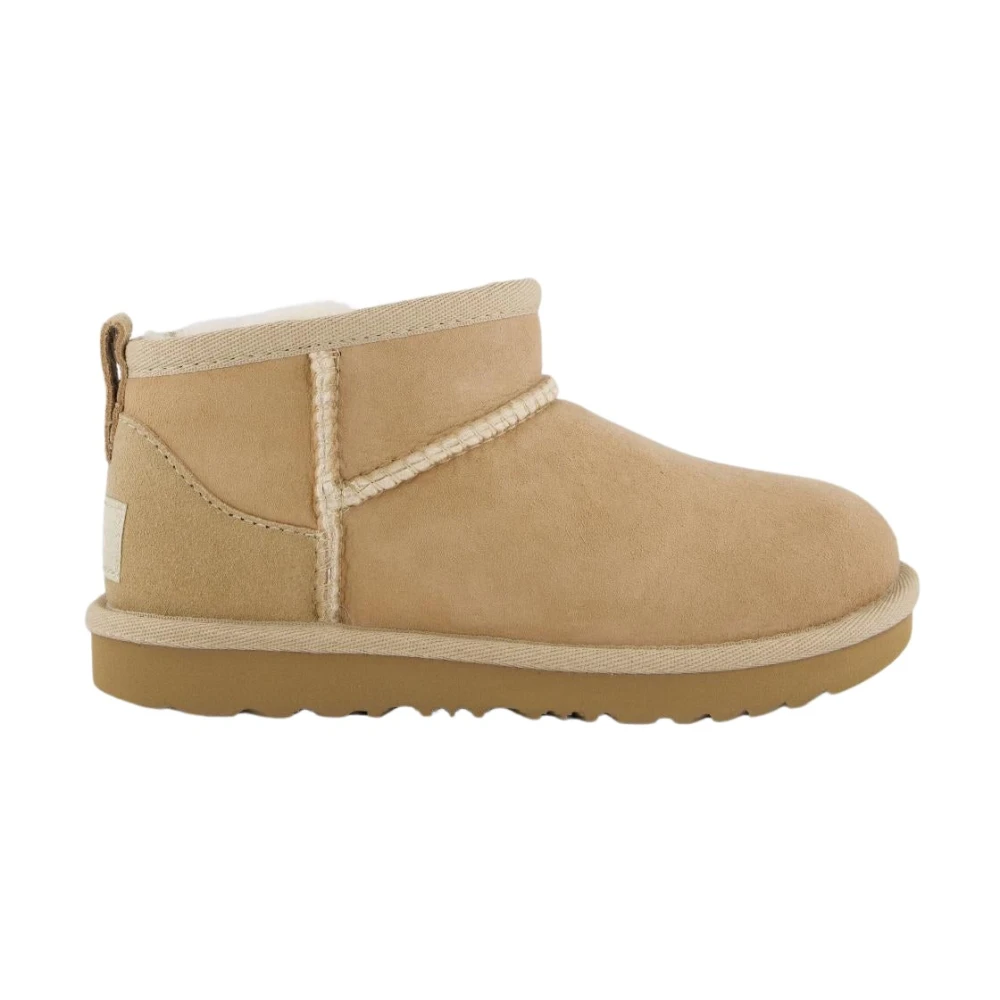 UGG Klassiska Ultra Mini Barnstövlar Beige, Unisex