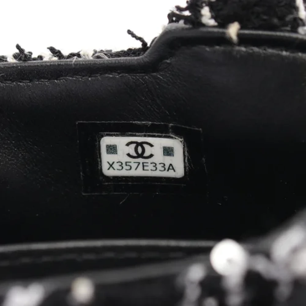 Chanel Vintage Pre-owned Fabric chanel-bags Black Dames