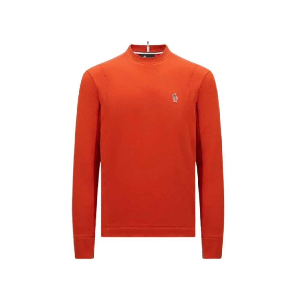 Moncler Casual Hoodie voor Mannen Orange Heren