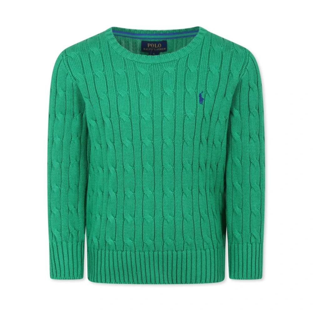 Ralph Lauren Rondgebreide trui Green Dames
