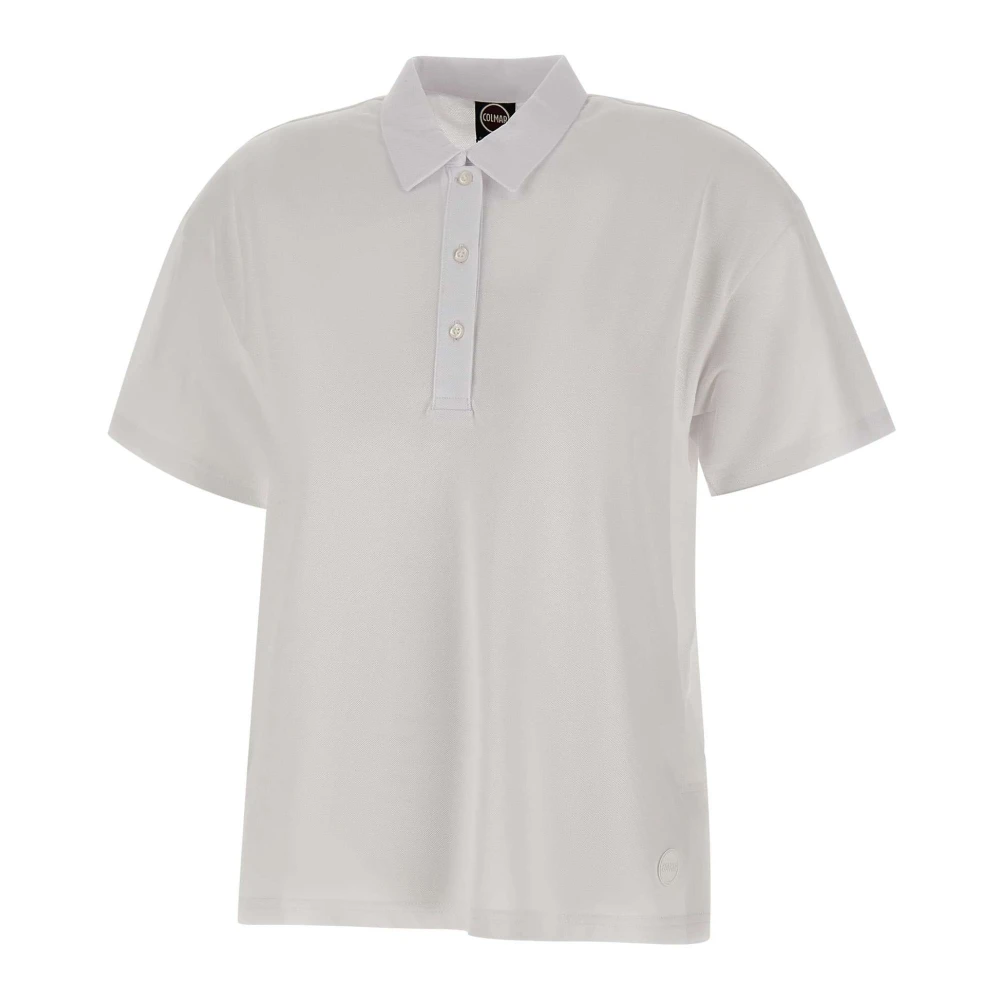Colmar Vrouw Wit Fitness Dames, L, Katoen, Stretch Piqué Polo