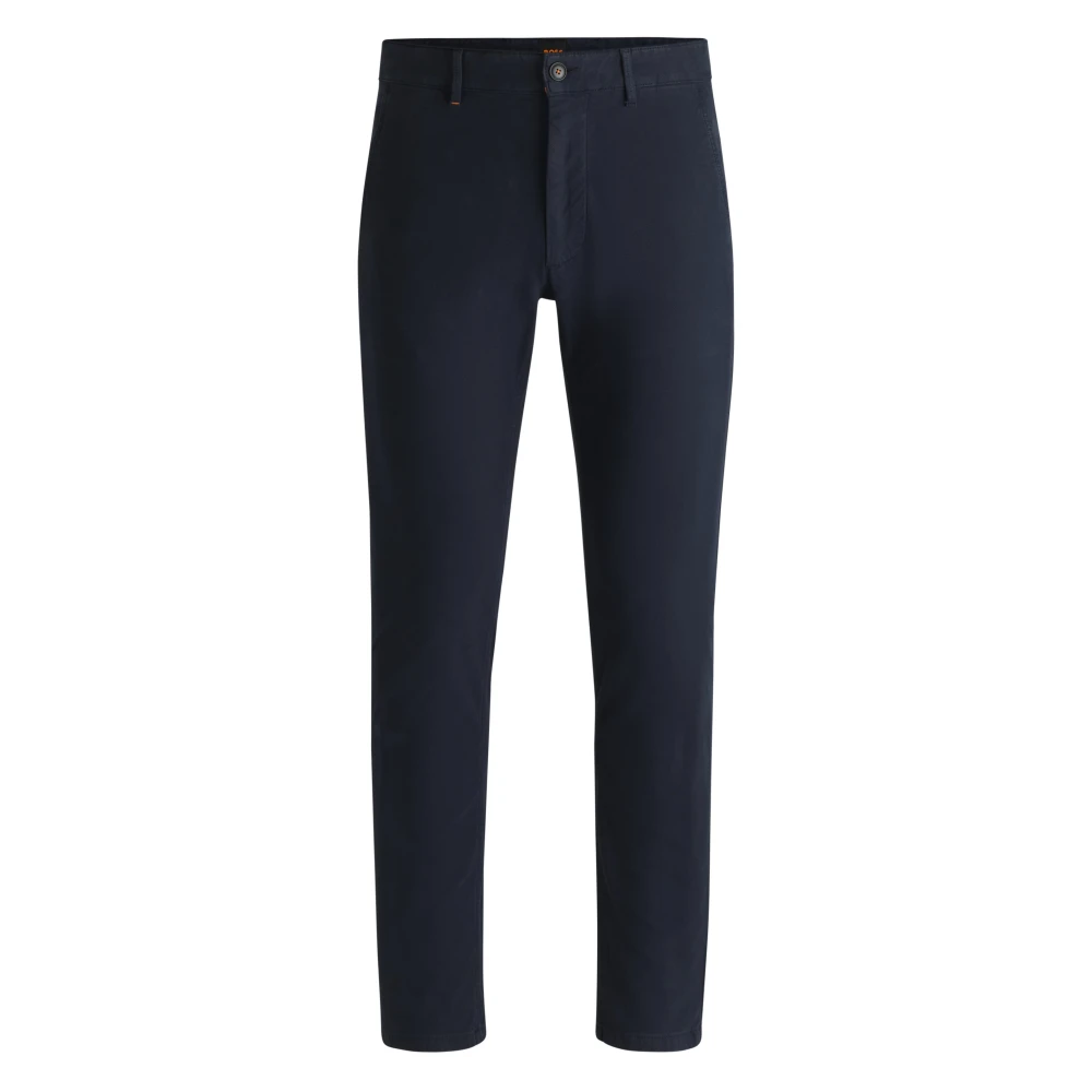 Boss Orange Stijlvolle Oranje Broek Blue Heren