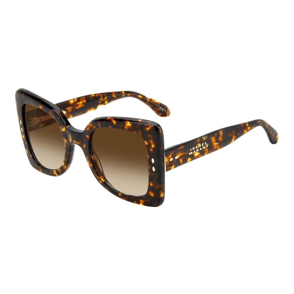 Isabel Marant Women's Brown Sunglasses, 52 Mm, Havana Sunglasses With Shaded Lenses