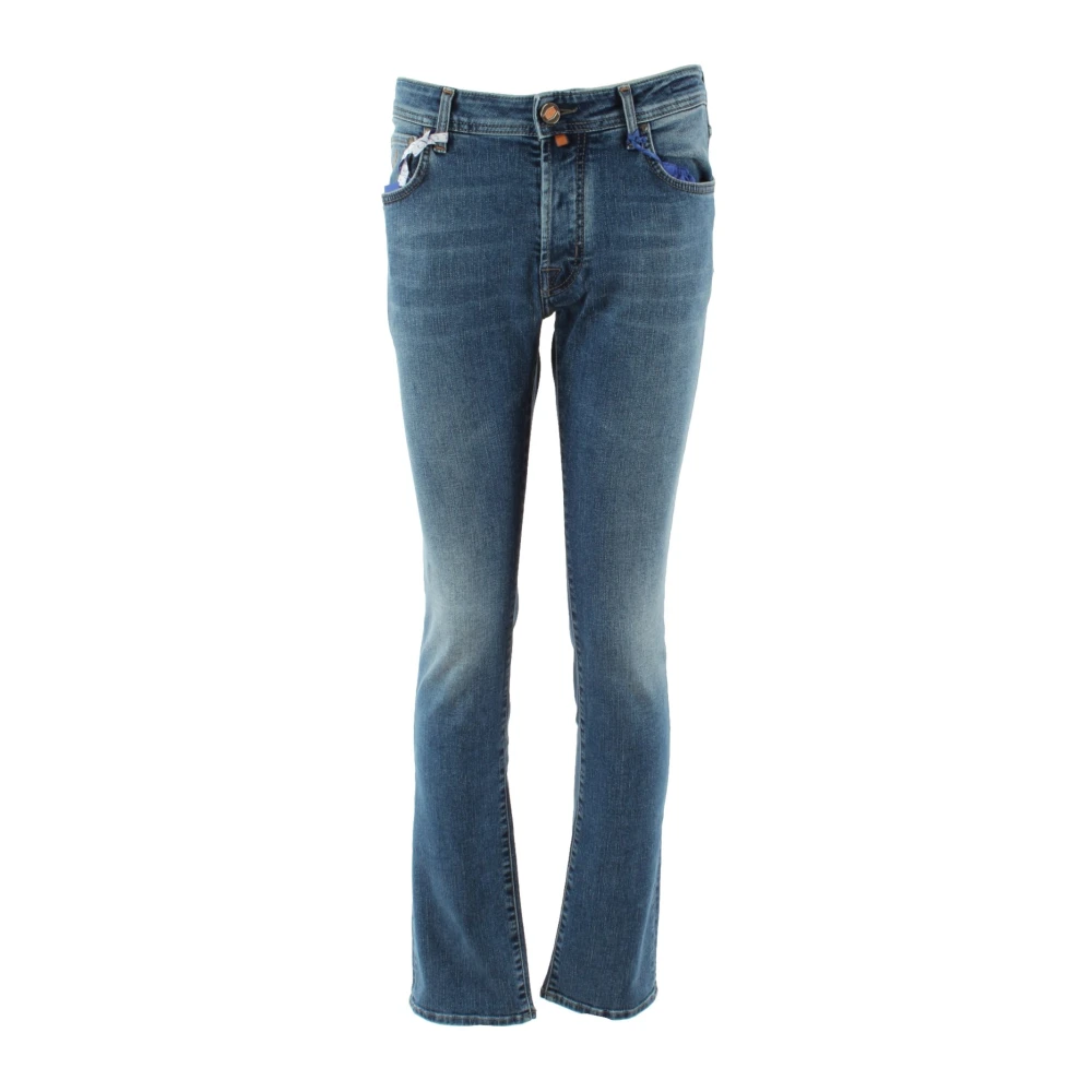 Jacob Cohën Blauwe Bard Slim Jeans voor heren Blue Heren