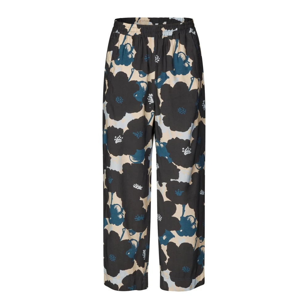 Masai Bloemenprint broek Moonlit Ocean Multicolor Dames
