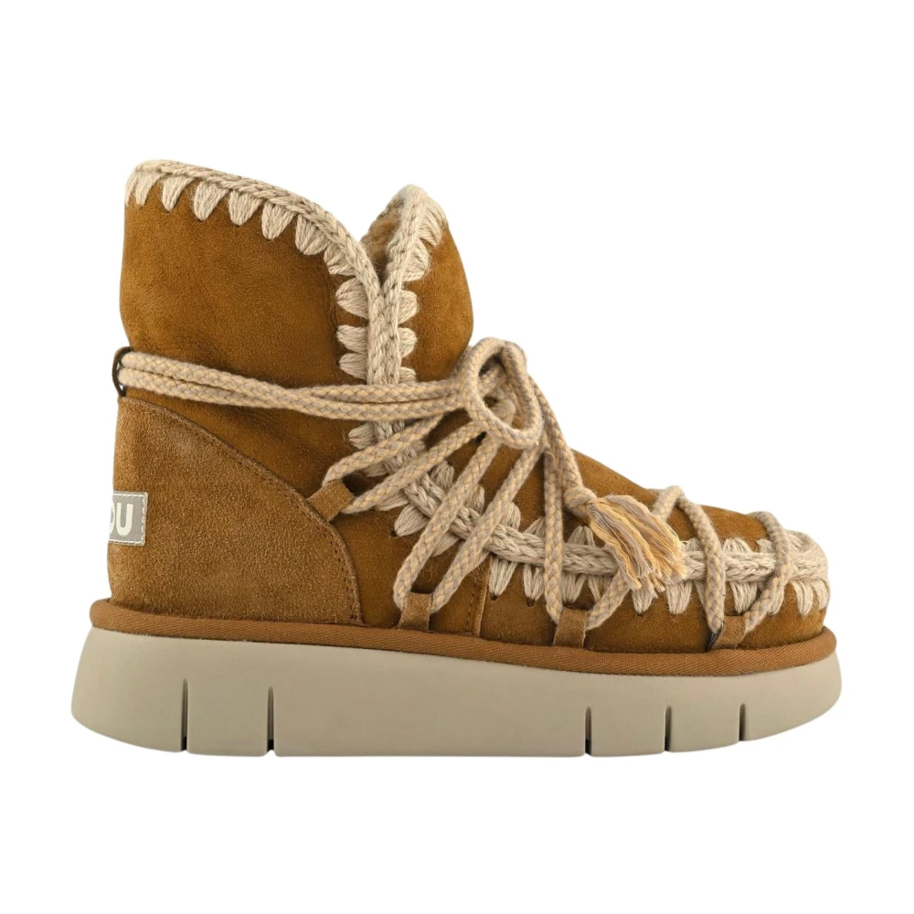 Mou Women's Brown Bounce Boot For - Winter Boots - 8 Uk - Shoes