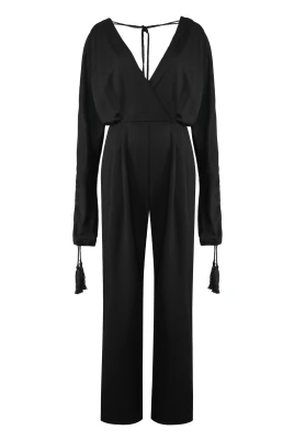 Jumpsuit i ullblandning