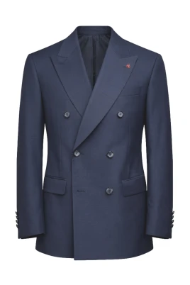 Slim Fit Doppiopetto Blazer