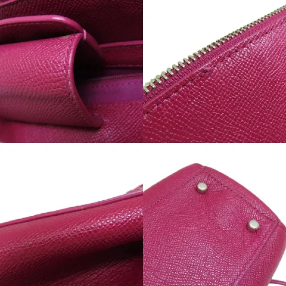 Coach Pre-owned Leather handbags Brown Dames