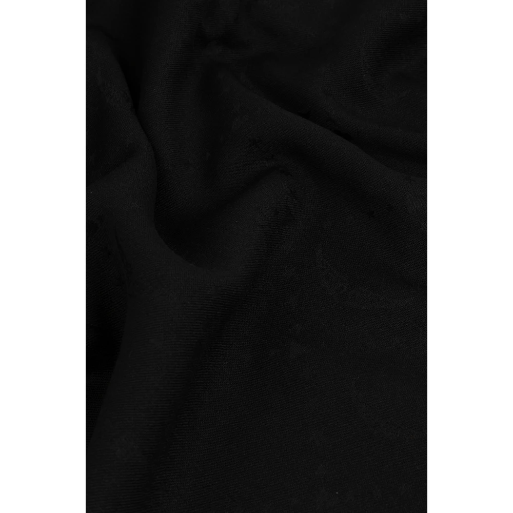 Zadig & Voltaire Sjaal met monogram Glenn Black Dames