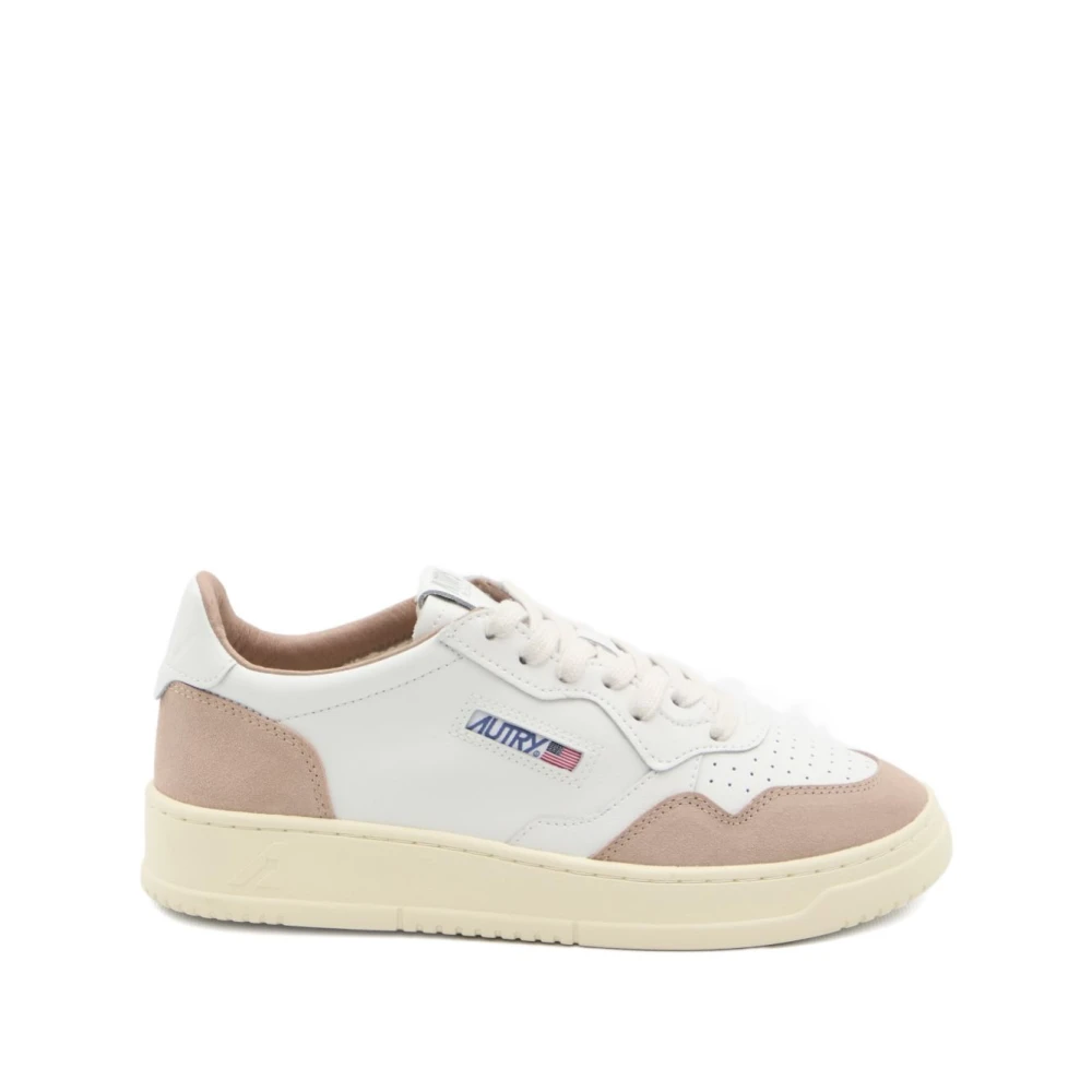 Autry Women's White Sneakers, 5 Uk, Medalist Low