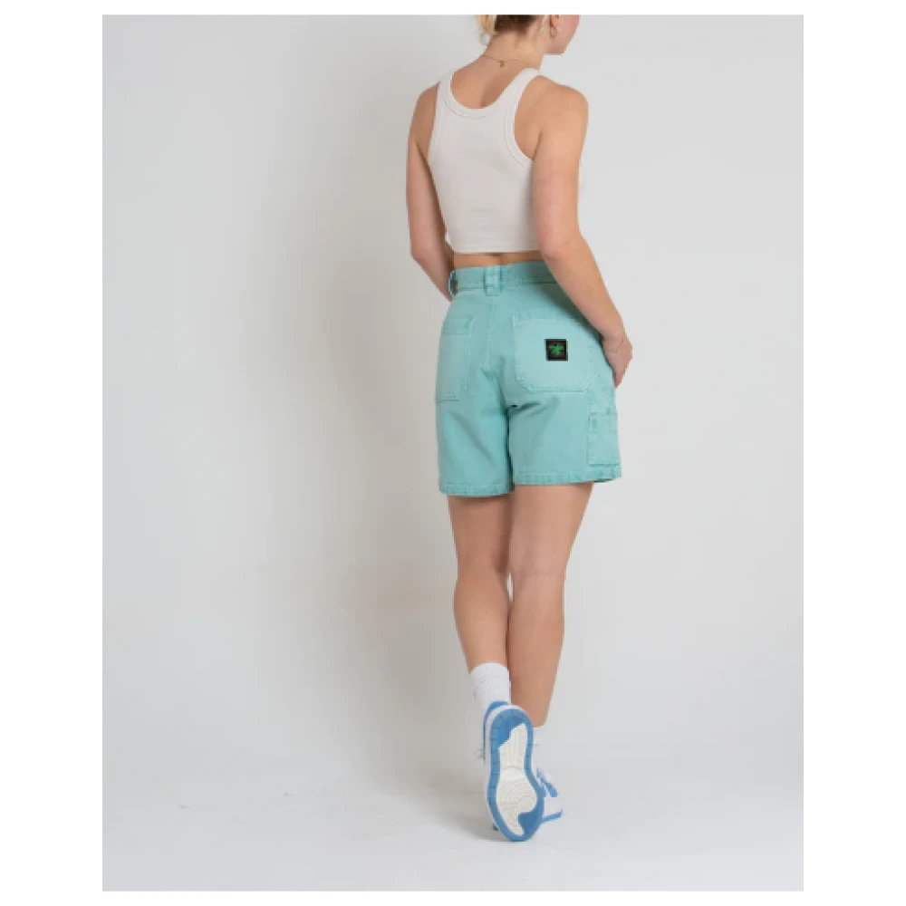 Deus Ex Machina Geribbelde Witte Crop Top White Dames