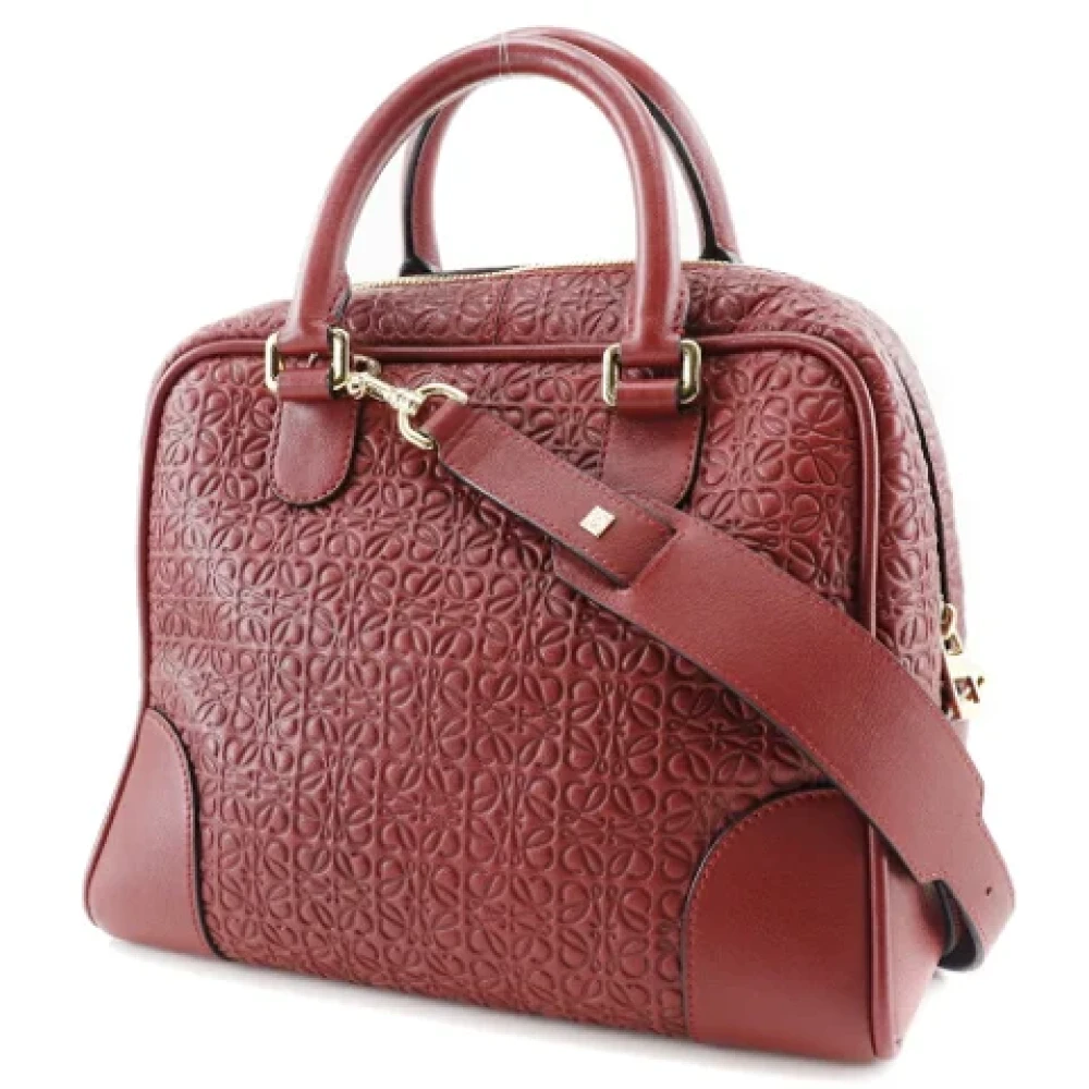 Loewe Pre-owned Fabric totes Brown Dames