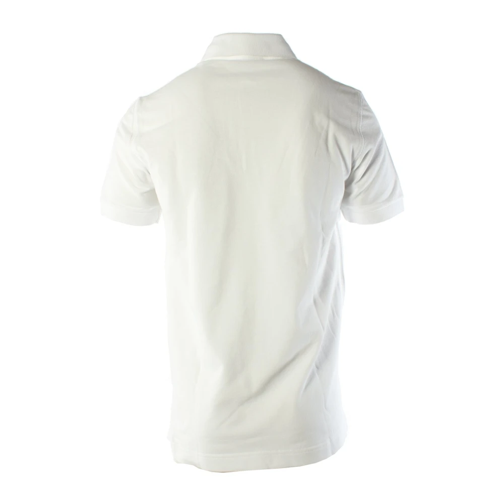 Dolce & Gabbana Heren Witte Katoenen Polo Shirt White Heren