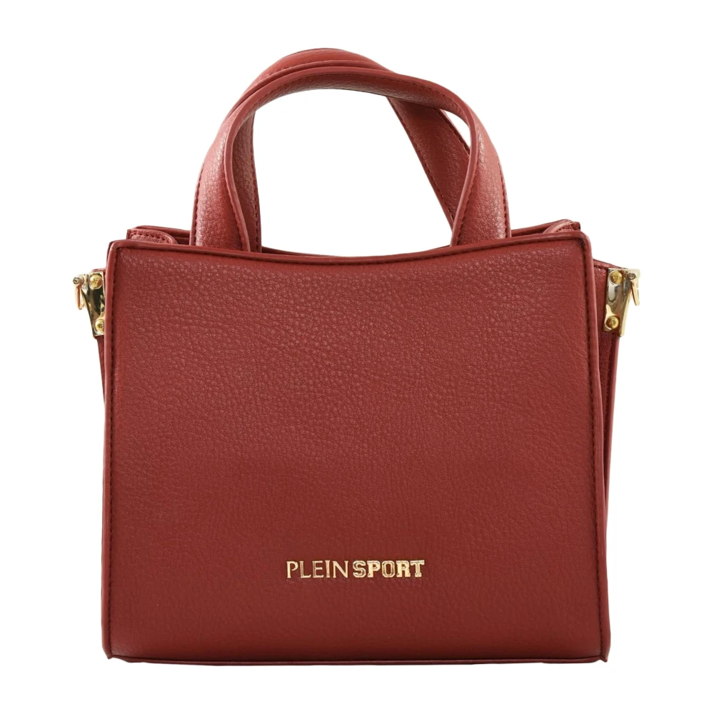 Plein Sport Stijlvolle PU-tas Red Dames