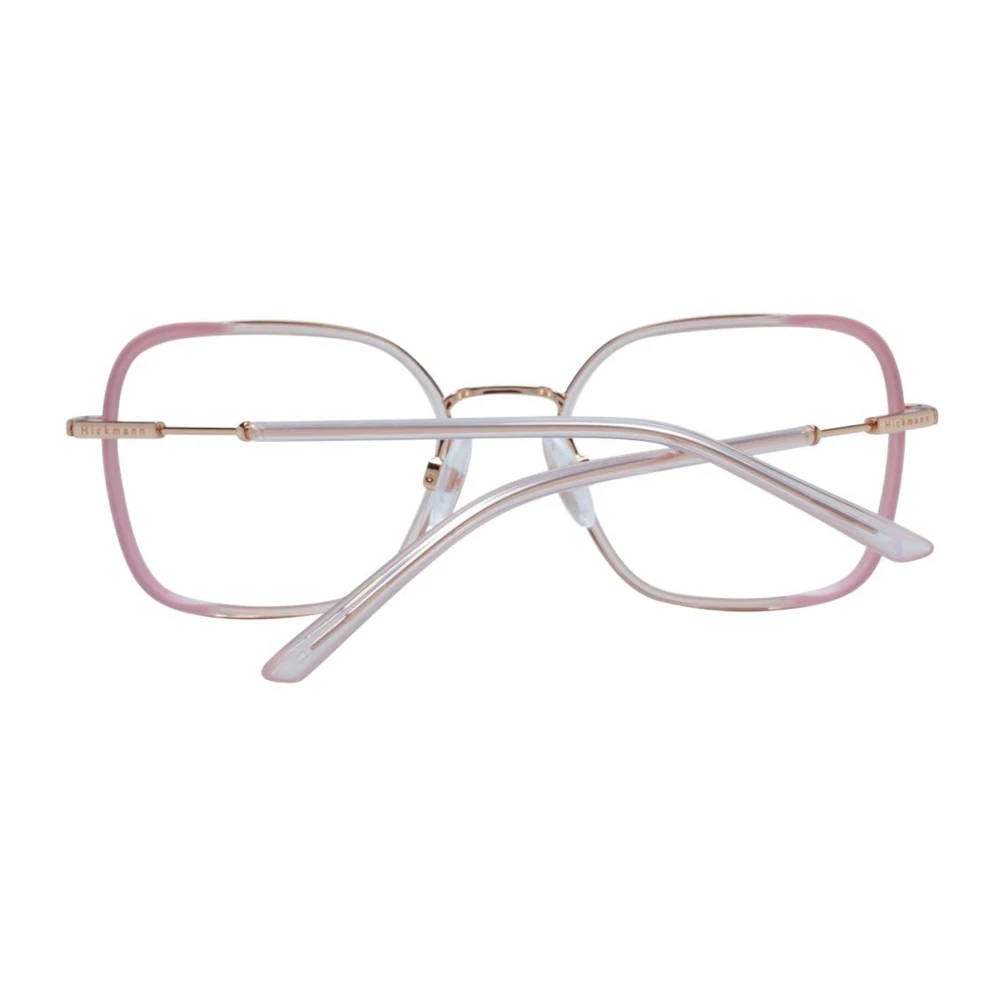 Ana Hickmann Roze Metalen Rechthoekige Optische Monturen Pink Dames