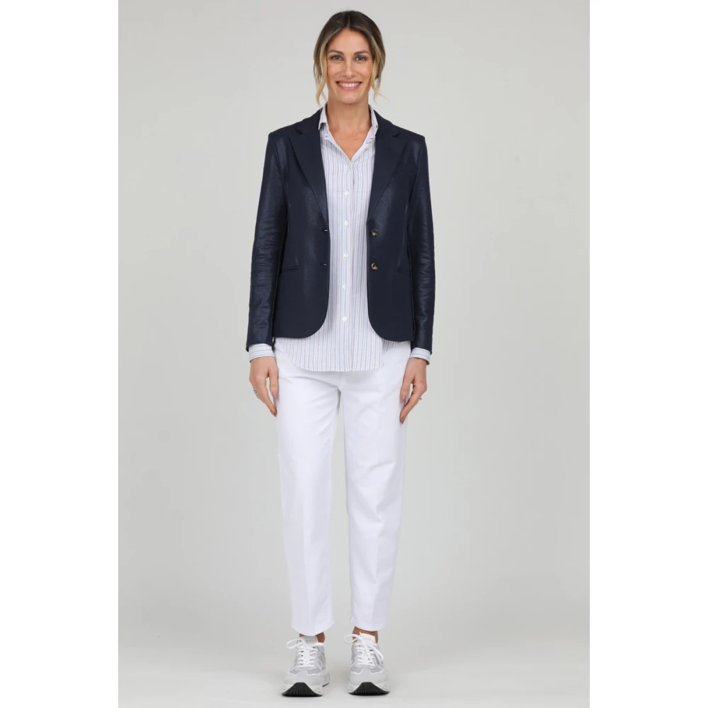 Dondup Carrie Carrot Bull Fisso Jeans White Dames
