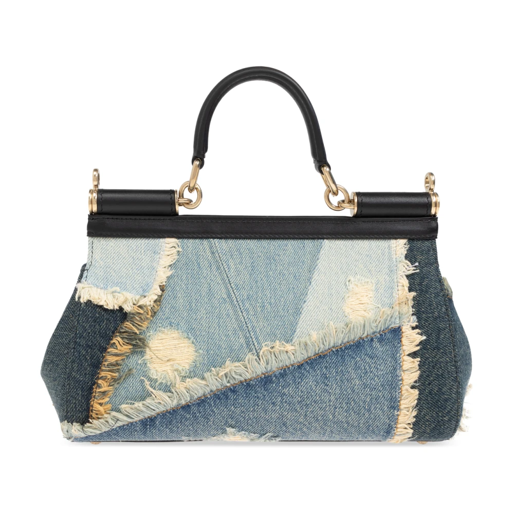 Dolce & Gabbana Schoudertas Sicily Medium Blue Dames