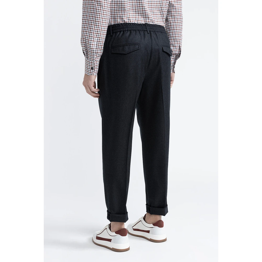 PESERICO Pure nieuwe wol joggers Gray Heren