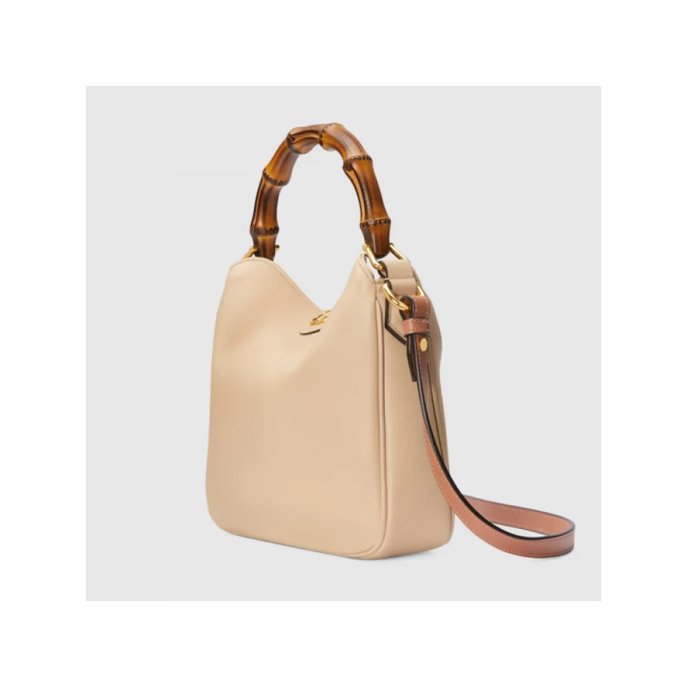 Gucci Diana Leren Schoudertas Pink Dames
