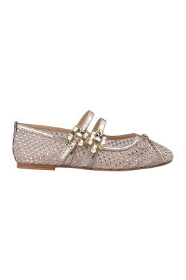 Ballerina nät spännen strass