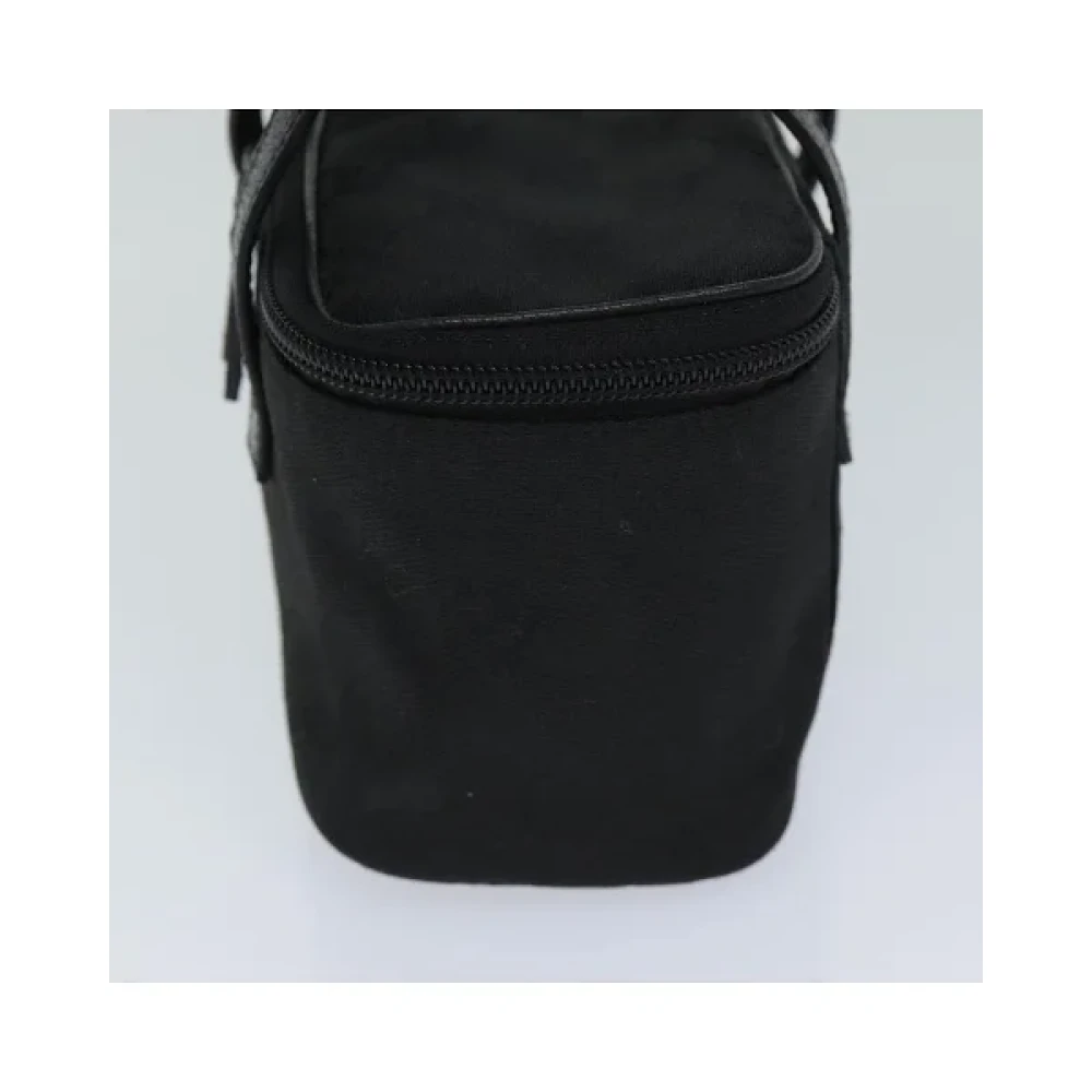 Gucci Vintage Pre-owned Canvas gucci-bags Black Dames