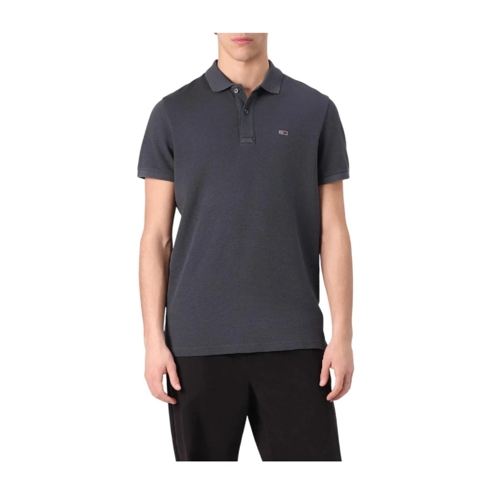 Tommy Hilfiger Men's Dark/Grey Polo Shirt