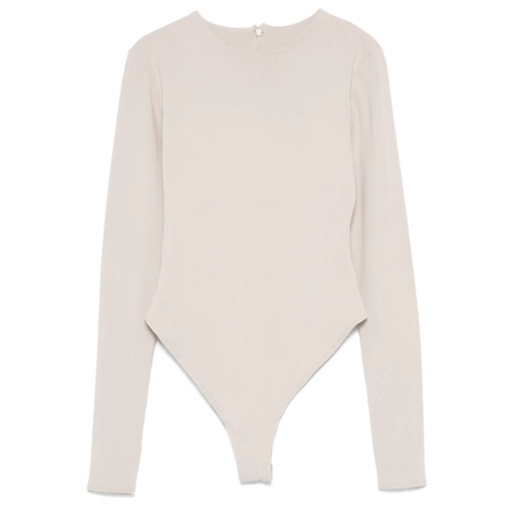 Entire Studios Zilveren Wolk Bodysuit White Dames