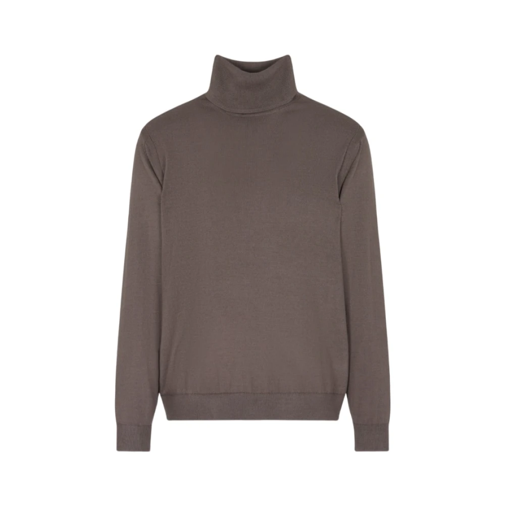 Armani Exchange Men's Gray Turtleneck Sweater