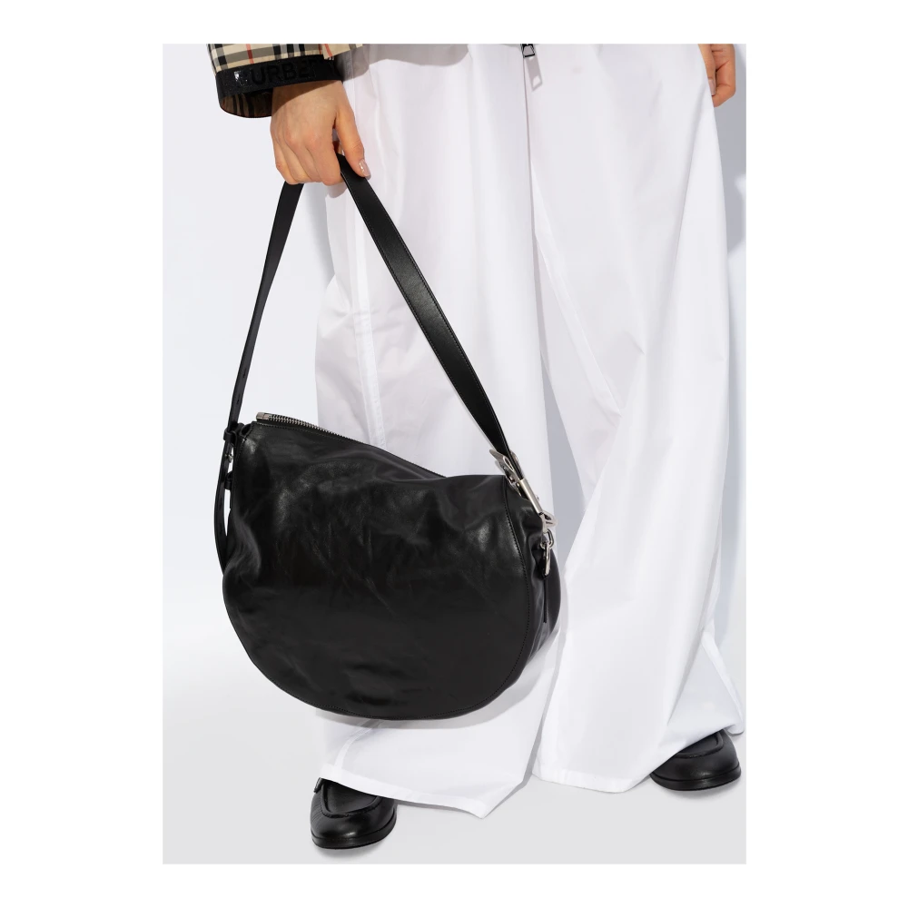 Burberry Knight Medium shoulder bag Black Dames
